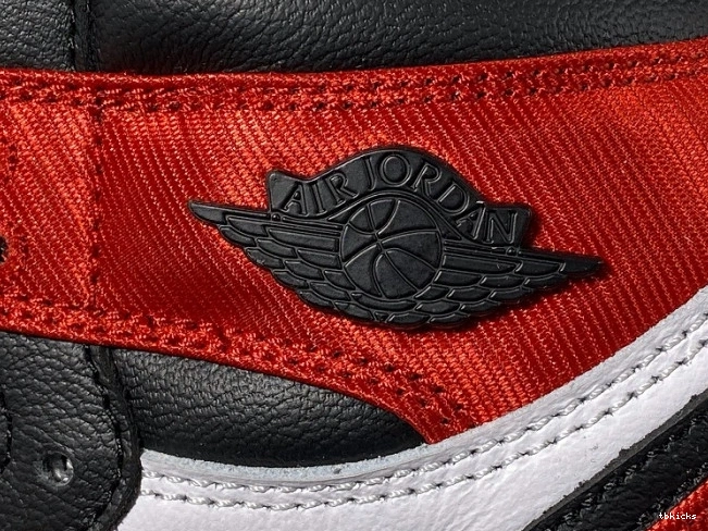 Rep TBK Jordan Satin High Air Black 1 Toe Retro CD0461-016 0803